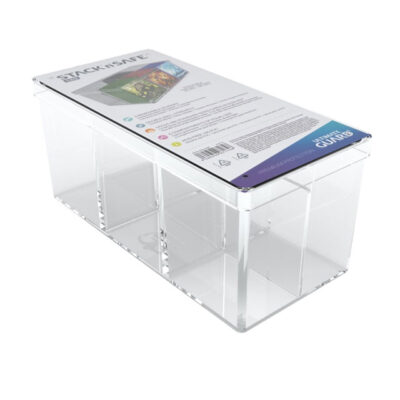 Ultimate Guard Box – Stack'n'Safe 480+ Transparent | Heavy-Duty, Secure & Stackable Storage Container