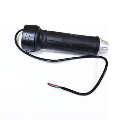Universal 12V-48V Black Electric Bike Scooter Throttle Handle – No-Brand High-Performance Replacement Control