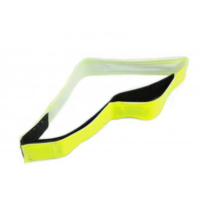 Yellow Reflective Arm/Leg Band – High Visibility Safety Gear for Running, Cycling & Outdoor Activities