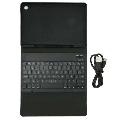 10.4-Inch French Wireless Bluetooth Tablet Keyboard Cover – Striking Design Tablet PC Case