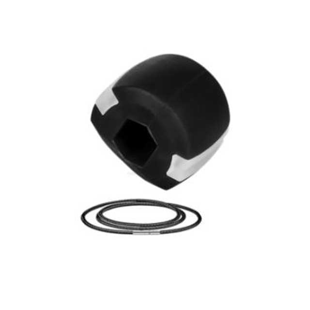 50lbs Jawline Shaper Ball – Resistance Trainer for Jaw Sculpting & Facial Toning for Men & Women