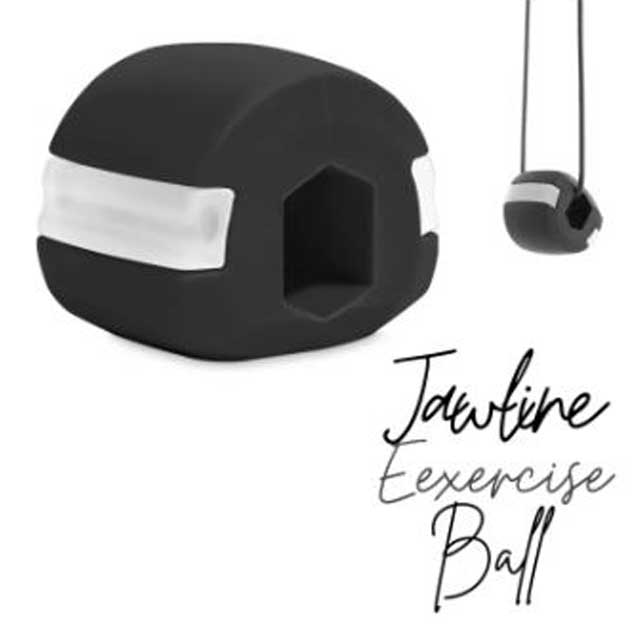 50lbs Jawline Shaper Ball – Resistance Trainer for Jaw Sculpting & Facial Toning for Men & Women