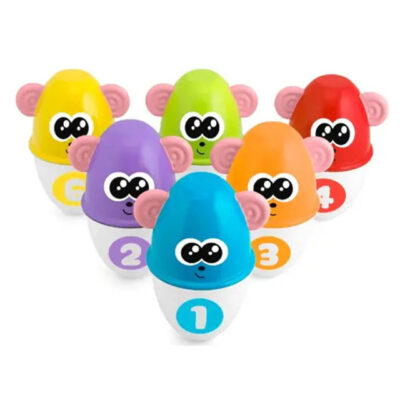 Chicco Fit&Fun Monkey Strike Activity Center for Infants 18+ Months – Interactive Play Gym for Early Development