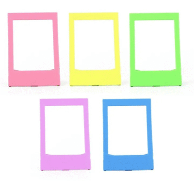Colorful Plastic Instax Mini Photo Frame