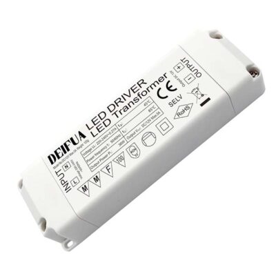 DEIFUA 12V 36W LED Transformer & 3000mA LED Driver – AC230V to DC12V Mini Power Supply for MR11, G4, MR16, GU5.3 LED Bulbs & LED Strips (Flicker-Free)