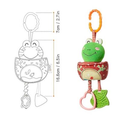 Frog Rattle N 121F – Premium Interactive Baby Toy for Sensory Play and Development