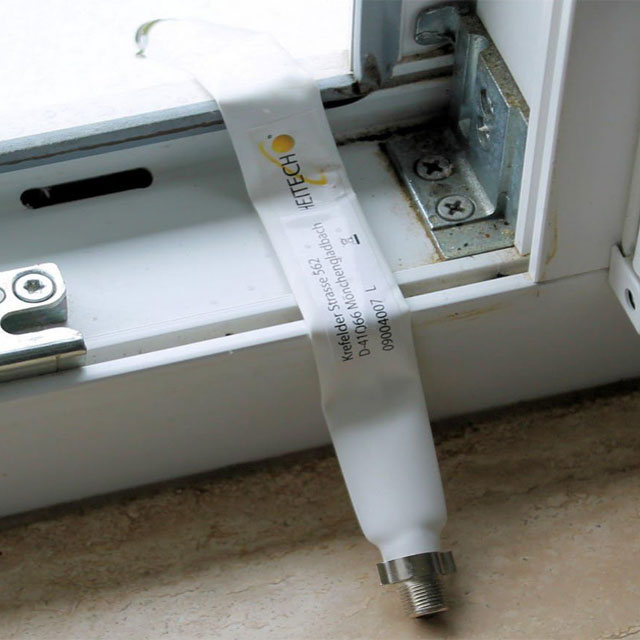HEITECH Window Cable Grommets for Satellite Cable β No-Drill Outdoor Unit Connection Solution