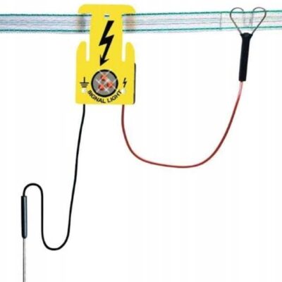 High-Performance Voltage Controller with Suspended Signal Shepherd for Electric Fence Signal Lights