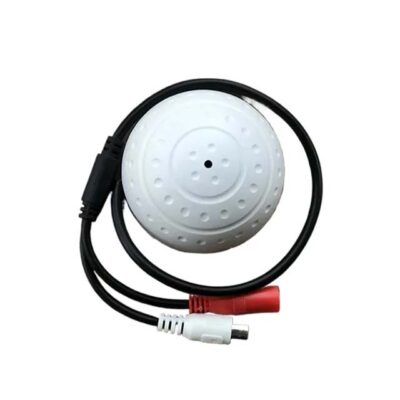 High Sensitivity Mini Audio Monitor Mic for CCTV Home Security & Health Gear – External Sound Pickup for Surveillance Cameras