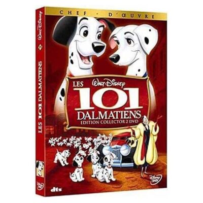 Les 101 Dalmatiens – Édition Collector Disney : Film Classique en DVD/Blu-ray avec Bonus Exclusifs