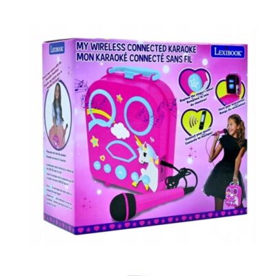 Lexibook MY SECRET UNICORN Karaoke Set (BTC050UNI) – Magical Singing Toy for Kids