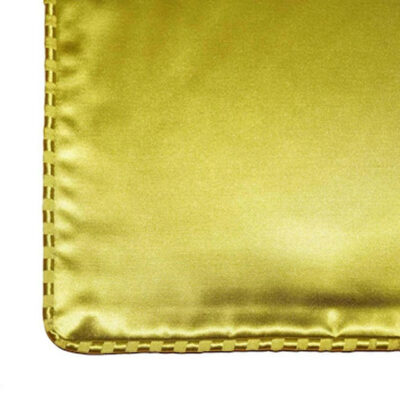 Lushomes 1pc Green Contemporary Cushion Cover with Striped Piping – Modern Plain Accent for Home Décor