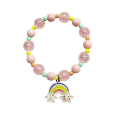 Magical Unicorn Rainbow Pink Bracelet – Trendy & Vibrant Accessory for Women