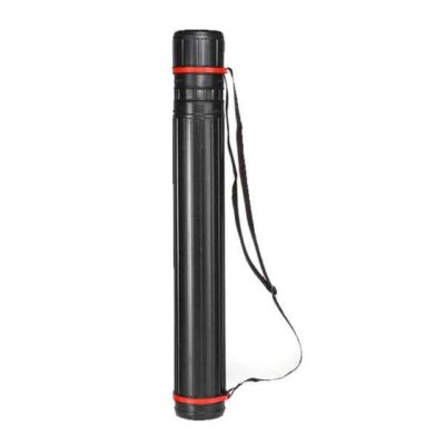 Premium Black Drawing Tube Holder – Sleek & Durable Organizer for Art Supplies and Blueprints