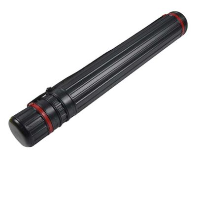 Premium Black Drawing Tube Holder – Sleek & Durable Organizer for Art Supplies and Blueprints