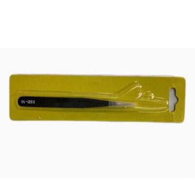 Premium ESD-10 ESD Tweezer with Assembly Tools – High Precision Stainless Steel ESD-Safe Handling Tool