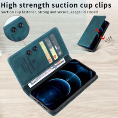 Premium Leather Book Case & Wallet Card Cover for Xiaomi Redmi Note 12S/11S/12/11/10 Pro Plus, 12C/10C/9C/9T/9A, Poco F5/X5/F3/X3 & Mi 12T/11T