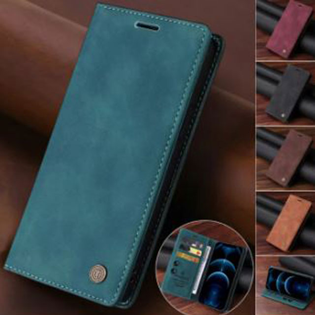 Premium Leather Book Case & Wallet Card Cover for Xiaomi Redmi Note 12S/11S/12/11/10 Pro Plus, 12C/10C/9C/9T/9A, Poco F5/X5/F3/X3 & Mi 12T/11T
