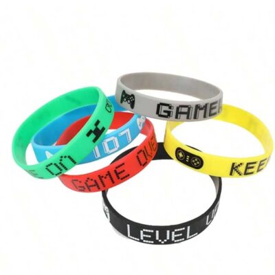 Random Color Silicone Party Wristbands – Durable & Fun Celebration Accessory