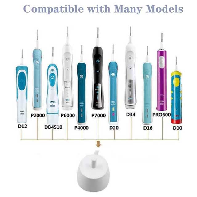 Replacement Electric Toothbrush Charger – UK 3-Pin Inductive Charging Base for Oral-B & Braun Electric Toothbrush (Compatible with Oral-B Type 3757)