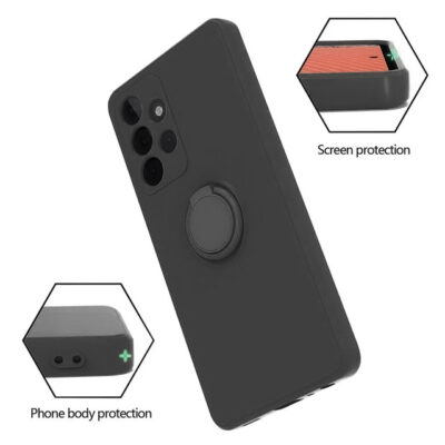 Samsung Galaxy A33 5G Rugged Shockproof Case with Kickstand – Durable Impact Resistant Cover