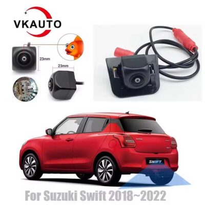 Suzuki Swift 2018-2023 Fish Eye Rear View Camera – CCD Night Vision Backup Parking Camera with Adapter Cable
