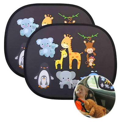 Universal Car Window Shade for Kids & Pets – UV Protection Side Windshield Baby Car Shade for Most Cars