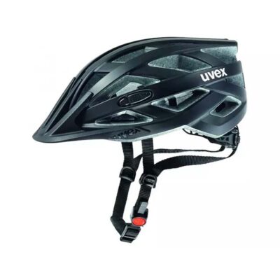 Uvex i-vo cc Black Matte Safety Helmet – Lightweight Protection with UV & Anti-Fog Features