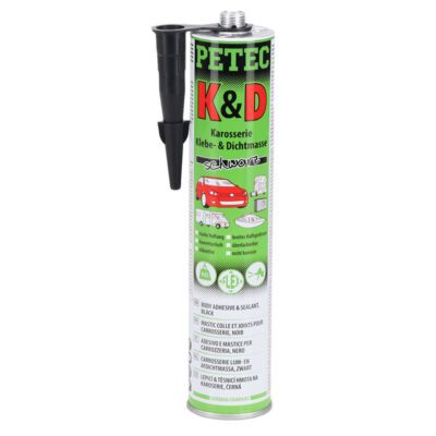 310ml PETEC 94730 K&D Black Body Adhesive Sealant Compound – High-Performance Bonding & Sealing Solution