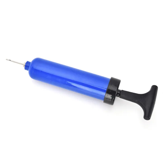 8-Inch Portable Ball Pump with Flexible Hose and Air Needle – Inflator for Soccer Balls, Basketballs, Balloons & Sports Equipment
