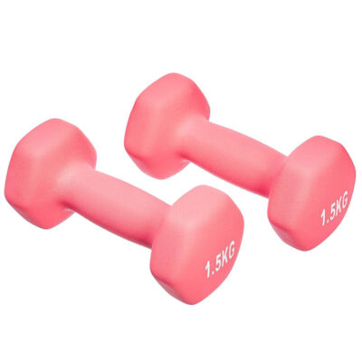 Amazon Basics 1.5Kg Single Dumbbell – Ideal Home Gym & Strength Training Weight for Fitness, Exercise & Workout Routines