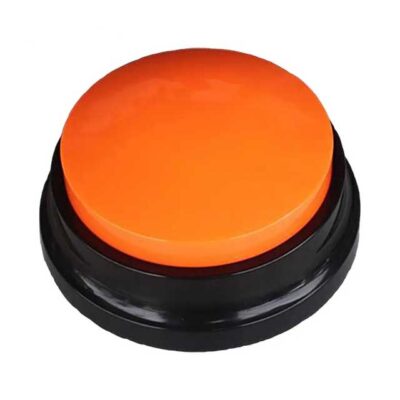 Custom Voice Recordable Pet Training Buzzer – Creative Sound Button for Dog Clicker & Behavior Training