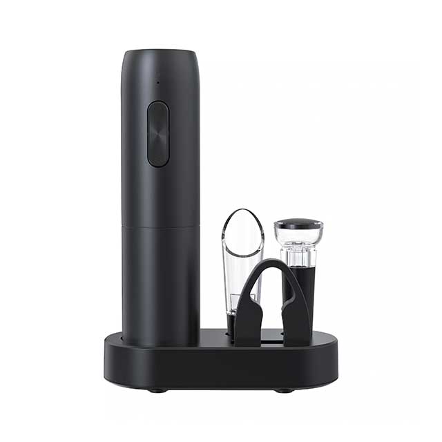 Electric Wine Bottle Opener β Automatic Corkscrew with Charging Base or Battery Powered