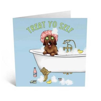 Central 23 "Treat Yo Self" Card – Funny Greeting for Any Occasion