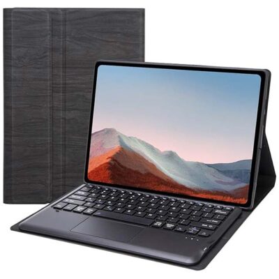 Microsoft Surface Pro 7/6/5/4 12.3" Magnetic Keyboard Case – Detachable Wireless Keyboard & Touchpad, Slim Lightweight Cover [Energy Class A]