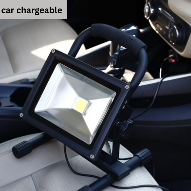 Rechargeable LED Work Light – Portable 10W/20W Floodlight for Outdoor, Garage, Emergency Use - Image 3