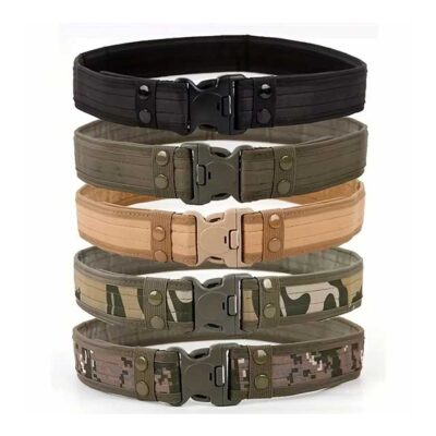 Men’s Tactical Camouflage Belt – Outdoor Oxford Cloth Mountaineering & Work Waist Belt | Wide Nylon Neutral Belt