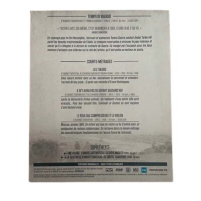 Tempo Di Viaggio & Short Films by Andrei Tarkovsky – DVD Zone 2 Classic Film Collection