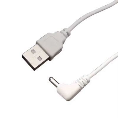USB 2.0 Type-A to 3.5x1.35mm DC Power Cable – 5V Plug Extension Cord for Charging Devices