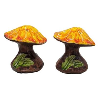 Vintage Mushroom Salt & Pepper Shaker – Antique Retro Kitchen Decor Collectible (1 pc Only)