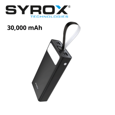 Syrox Powerbank 30000 mAh with LED Indicator