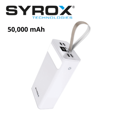 Syrox Powerbank 50000 Mah with LED Indicator and Flashlight