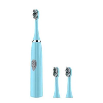 Electric Toothbrush for Adults – Soft DuPont Bristles, Portable Battery Powered, IPX6 Waterproof, Intelligent Oral Care
