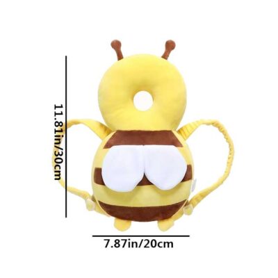 Little Bee Baby Head Protection Pillow – Breathable Anti-Fall Safety Hat for Toddlers | Cute Infant Headguard & Christmas Gift