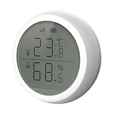 Shumo Zigbee 3.0 Temperature & Humidity Sensor – Smart Home Monitor Compatible with Tuya & Smart Life App