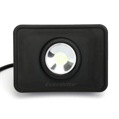 LivarnoLux 2400 Lumen LED Construction Work Light – 30W Spotlight with Stand, IPX4 Water-Resistant, Indoor & Outdoor Lighting