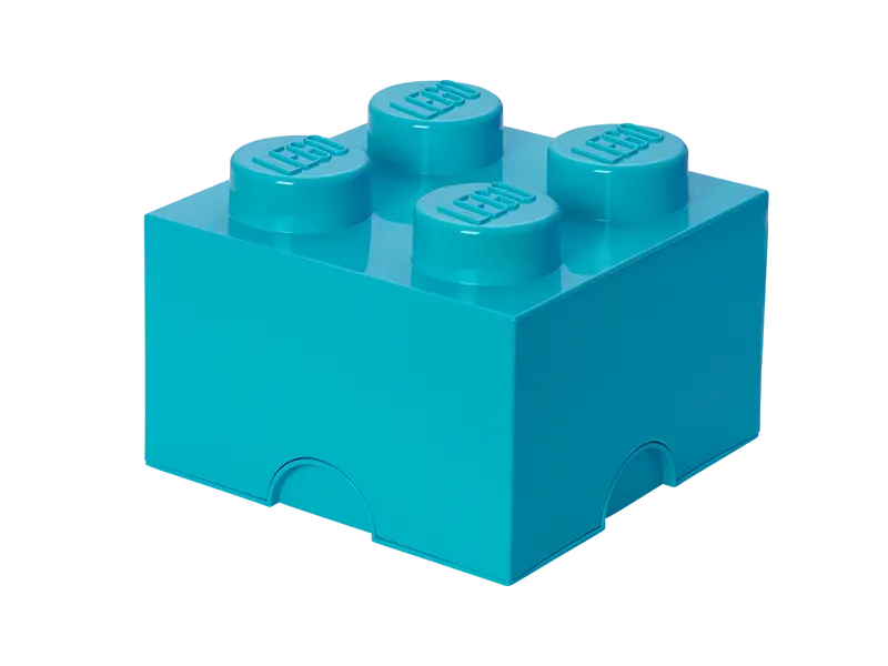 LEGO® 4-Stud Storage Brick – Large Stackable Organizer Box for LEGO Bricks & Toys - Image 2